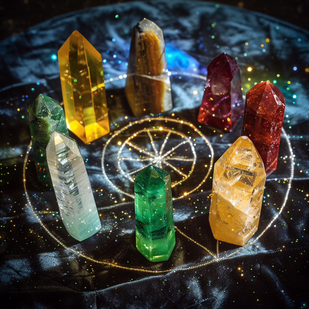 水晶能量指南：七種招財水晶的使用方法與啟動儀式